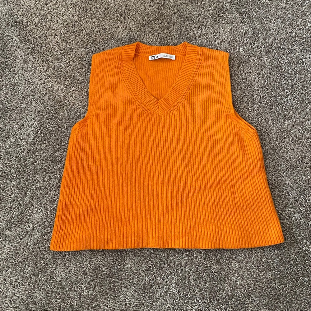 Zara knit sweater vest